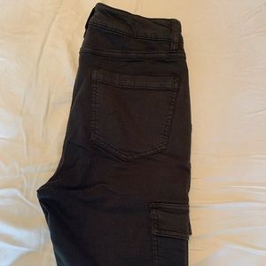 Garage Black Cargo Skinny Jeans